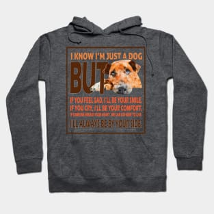 I know I’m just a dog , dog quotes Hoodie